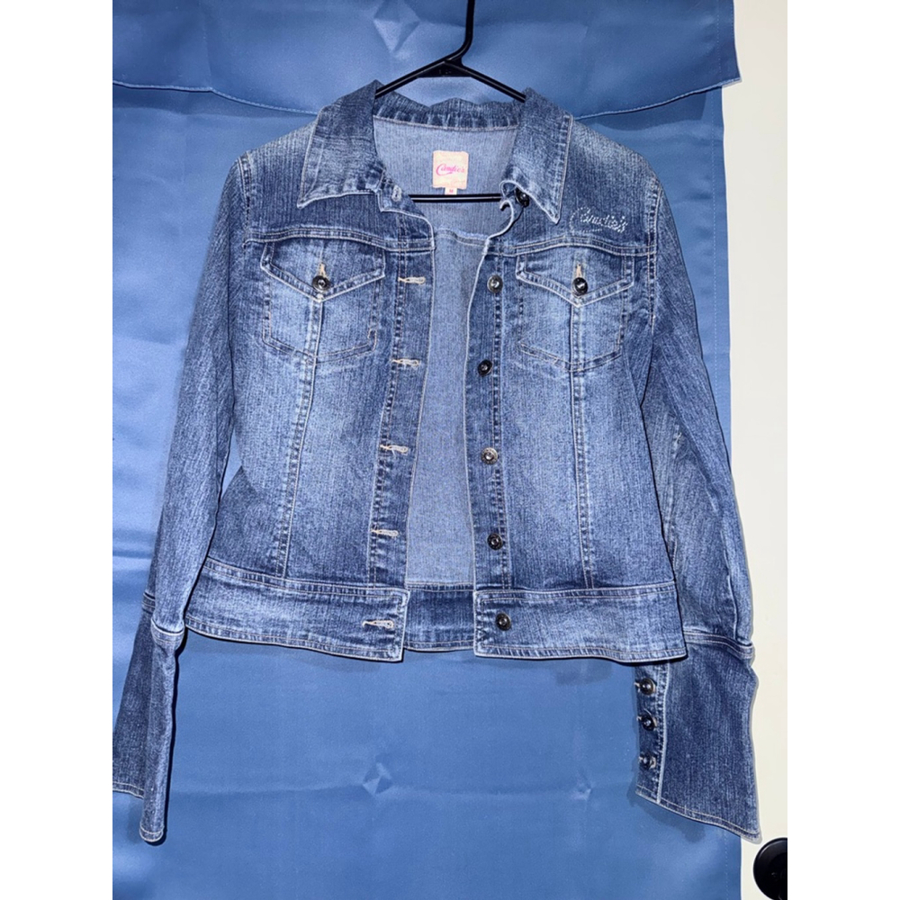 Women's Candie's Blue Jean Jacket Juniors M